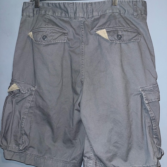 Club Room Charcoal Cargo Shorts - Picture 2 of 3